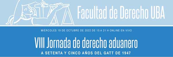 VIII Jornada de derecho aduanero